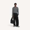 Mala tipo sling Superbusy grande em preto