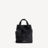 Mala tipo tote militar masculina, pequena, em preto