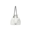 Mala Tote Pequena Crush «Optic White» 742942210IU9001