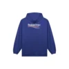 Masculino Balenciaga com logótipo estampado, clássico, azul-marinho 600583TIV531195