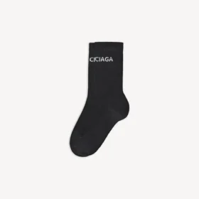 Meias Balenciaga para homem em preto