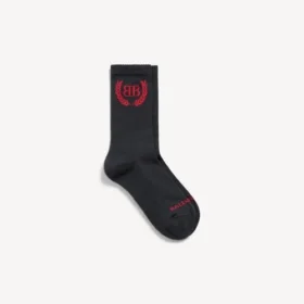 Meias clássicas Laurel para mulher em preto/branco