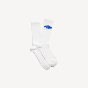 Meias masculinas «Wet Brush» em branco/azul