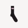 Meias masculinas «Wet Brush» em rosa/preto