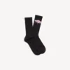 Meias masculinas «Wet Brush» em rosa/preto