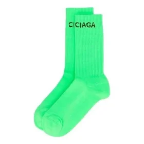 Meias «Verde Ácido Preto» 585526479B03760
