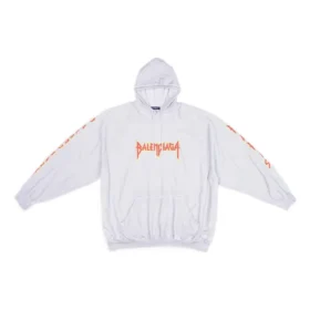 Metallica Hoodies, corte oversized, “Dirty White Orange” 697879TMV890901