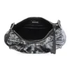 Mini-bolsa Le Cagole com corrente e grafite «Black» 695814210G61090