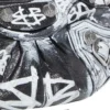 Mini-bolsa Le Cagole com corrente e grafite «Black» 695814210G61090