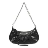 Mini-bolsa Le Cagole com corrente «Preto» 6958141VG9Y1000