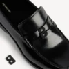 Mocassins confortáveis para homem em preto