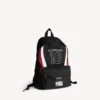 Mochila Explorer de Balenciaga para homem | Colaboração com a NBA em preto/branco/vermelho vermilhão