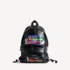 Mochila Explorer para homem em preto/multicolorido