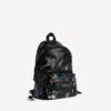 Mochila Explorer para homem em preto/multicolorido