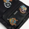 Mochila Explorer para homem em preto/multicolorido