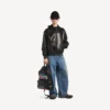 Mochila Explorer para homem em preto/multicolorido