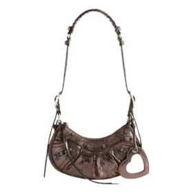 Mochila Le Cagole Xs Metalizada «Castanho» 6713090GT3Y2564