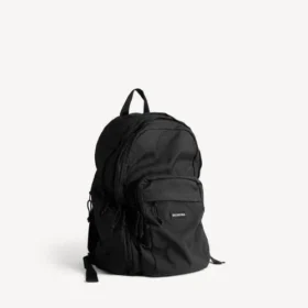 Mochila masculina Explorer com vários bolsos, em preto
