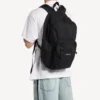 Mochila masculina Explorer com vários bolsos, em preto