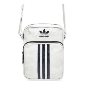 Mochila pequena Balenciaga x adidas “Branco Preto” 721850210M49160