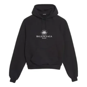 Modelo unissexo com estampado em preto/branco 571194TFV751000