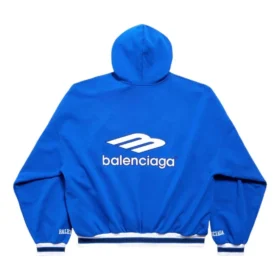 Moletom com capuz 3B Football Hoodie «Azul Real/Branco» 827939TTVQ84701