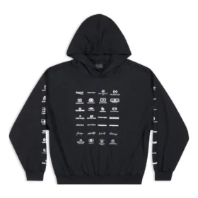 Moletom com capuz Archives Logos “Black” 726241TNVQ81070