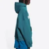 Moletom com capuz Balenciaga de corte largo «Índigo» 674986TLVJ24480