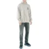 Moletom com capuz Barcode de algodão «Cinza» 651799TKVE68174