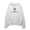 Moletom com capuz BB Be Different Popover «Ecru Black» 720426TNVB49784