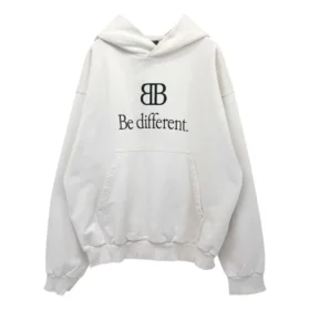 Moletom com capuz BB Be Different Popover «Ecru Black» 720426TNVB49784