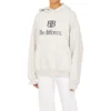 Moletom com capuz BB Be Different Popover «Ecru Black» 720426TNVB49784