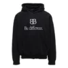 Moletom com capuz BB Be Different Popover «Preto Branco» 720426TNVV11070