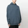 Moletom com capuz BB de corte médio «Azul-preto» 570811TNVG84183