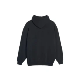 Moletom com capuz bordado Preto 570798TEV501000