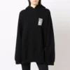 Moletom com capuz de algodão Barcode «Black» 651799TKVE61070