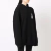 Moletom com capuz de algodão Barcode «Black» 651799TKVE61070