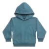 Moletom com capuz de algodão com logótipo estampado «Blue» 682019TOVK64005