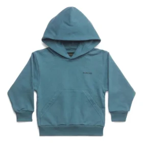 Moletom com capuz de algodão com logótipo estampado «Blue» 682019TOVK64005 Moletom com capuz de algodão com logótipo estampado «Blue» 682019TOVK64005