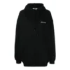 Moletom com capuz de algodão com logótipo SS21 Preto 578135TJV851070