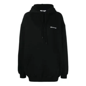 Moletom com capuz de algodão com logótipo SS21 Preto 578135TJV851070