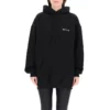 Moletom com capuz de algodão com logótipo SS21 Preto 578135TJV851070