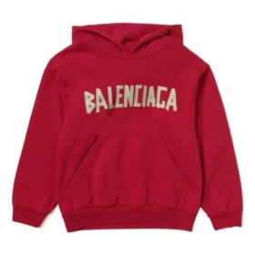 Moletom com capuz de algodão Tape Type «Vermelho» 682019TOVB36400