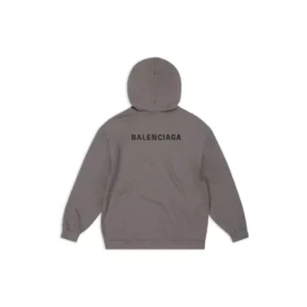 Moletom com capuz de corte médio “Grey” 600583TNVH11227 Moletom com capuz de corte médio “Grey” 600583TNVH11227