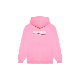 Moletom com capuz de corte médio para Political Campaign «Pink» 600583TJVD45713