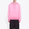 Moletom com capuz de corte médio para Political Campaign «Pink» 600583TJVD45713