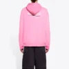 Moletom com capuz de corte médio para Political Campaign «Pink» 600583TJVD45713