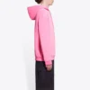 Moletom com capuz de corte médio para Political Campaign «Pink» 600583TJVD45713