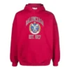 Moletom com capuz e estampado do logótipo da faculdade, fundado em 1917, corte largo «Red» 675003TLV906163