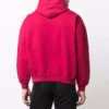 Moletom com capuz e estampado do logótipo da faculdade, fundado em 1917, corte largo «Red» 675003TLV906163